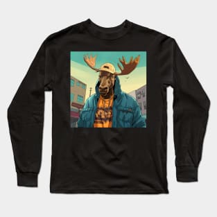 Moose Long Sleeve T-Shirt